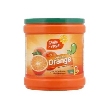 Daily Fresh Instant Drink 2 Kg-Orange, 6 Pieces Per Carton